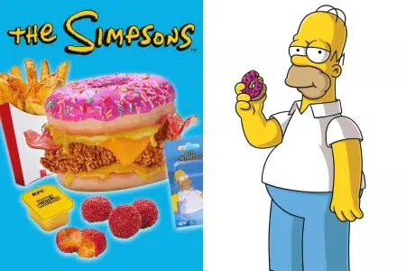 KFC lanzó un menú inspirado en Los Simpson KFC lanzó un menú inspirado en Los Simpson