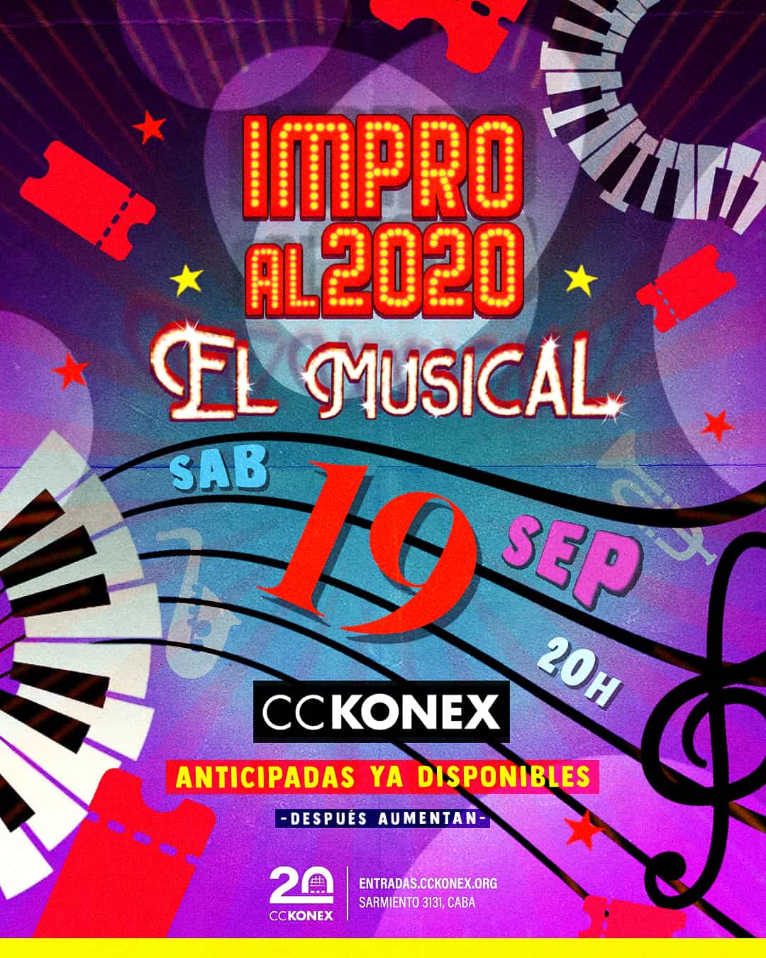 Impro al 2020 en Konex