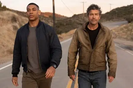 Aaron Pierre y Kyle Chandler en Linternas (2026)