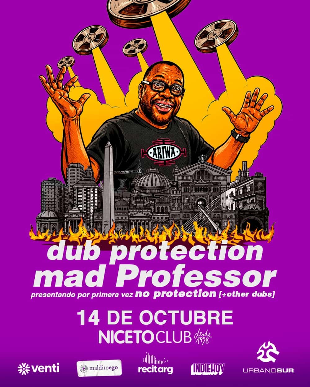 Mad Professor en Niceto Club