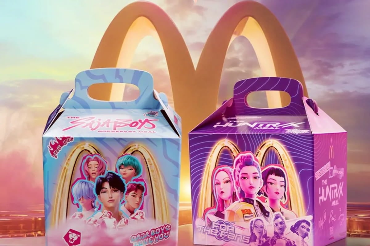 McDonald's lanzó un menú de K-Pop Demon Hunters