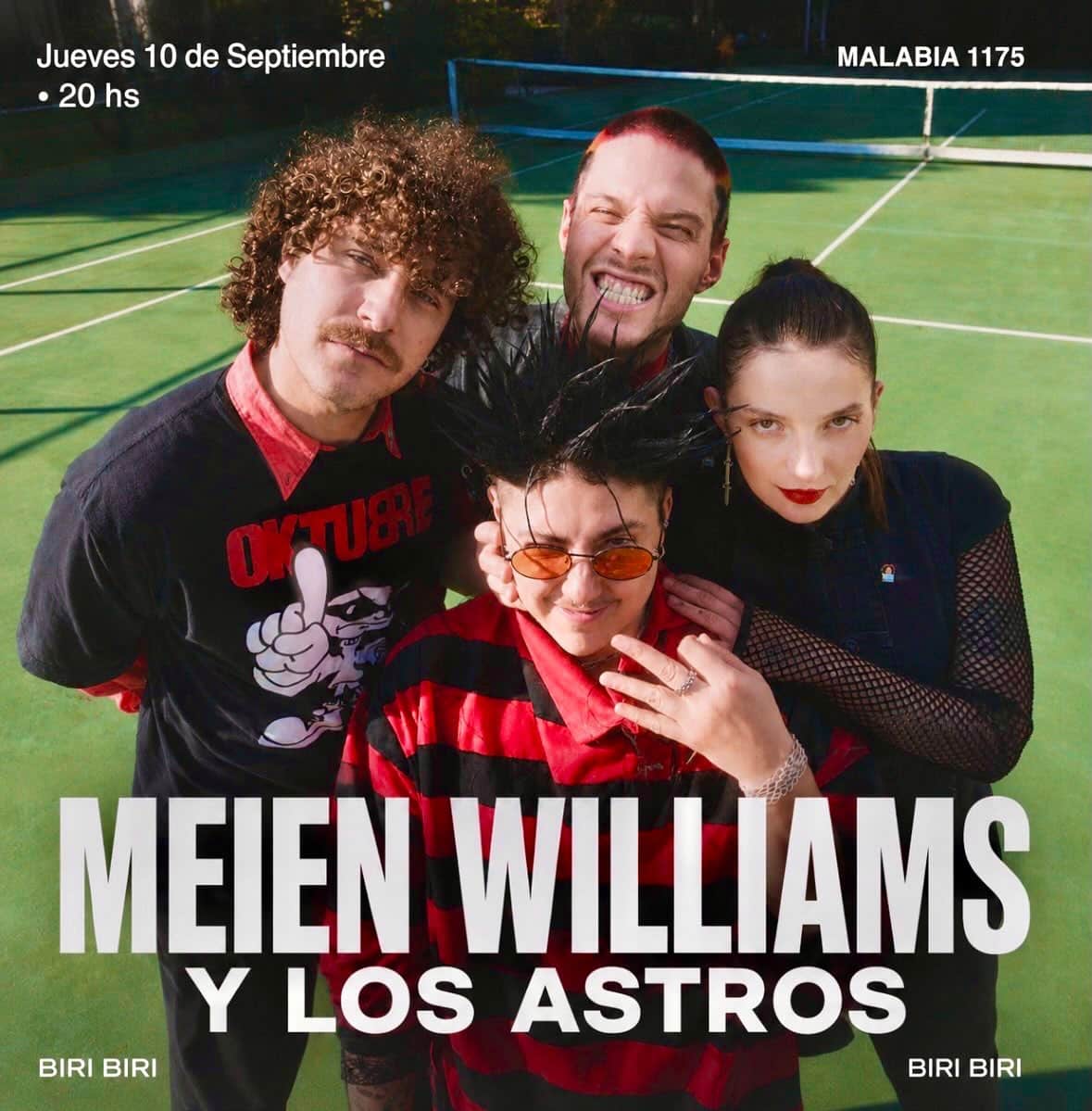 Meien Williams y Los Astros en Biri Biri