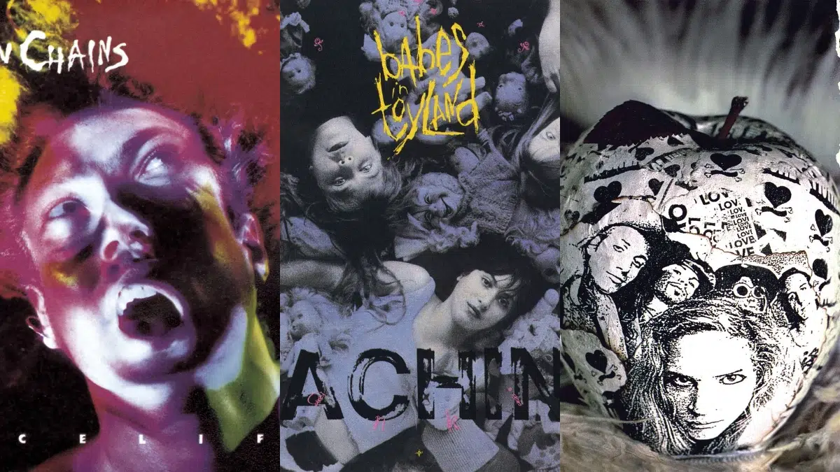 Alice in Chains - Facelift / Babes in Toyland - Spanking Machine / Mother Love Bone - Apple