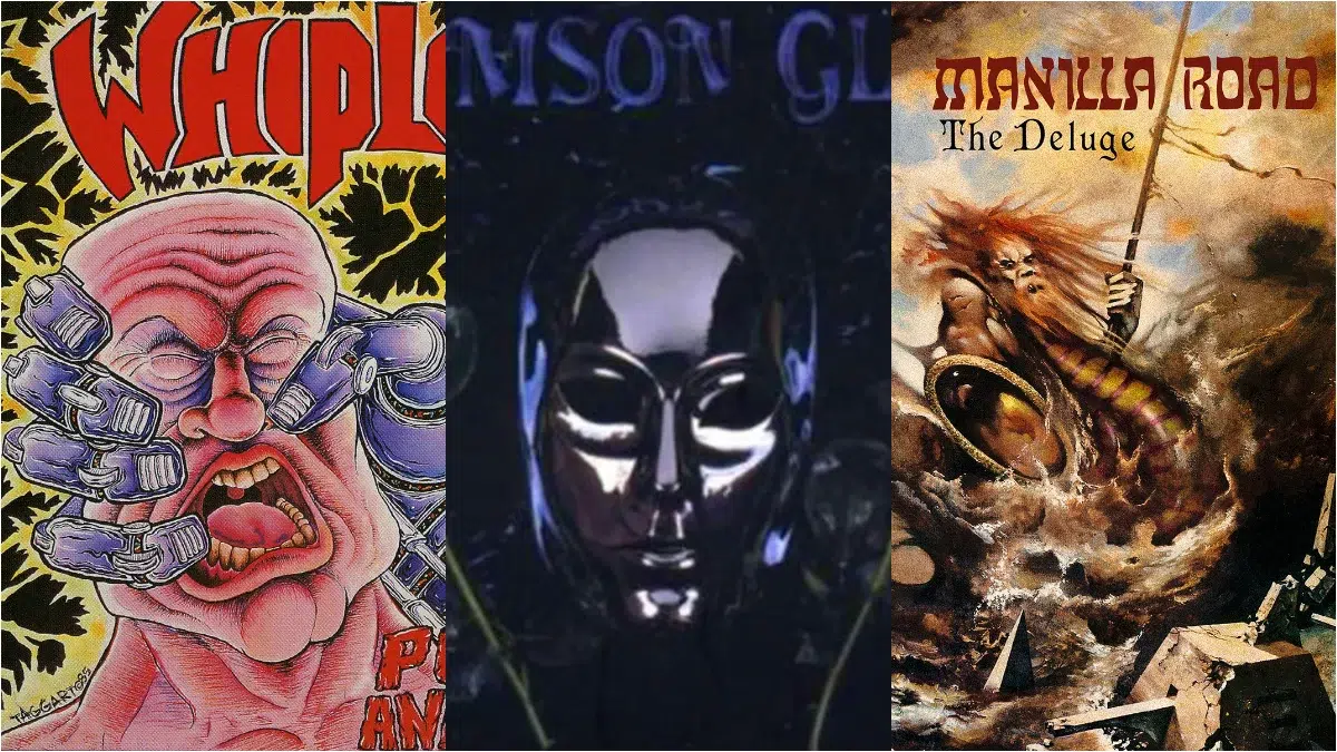 Whiplash - Power and Pain / Crimson Glory - Crimson Glory / Manilla Road - The Deluge