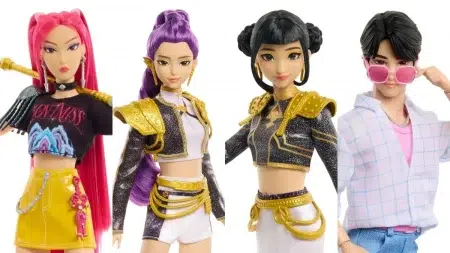 Las muñecas Mattel de K-Pop Demon Hunters