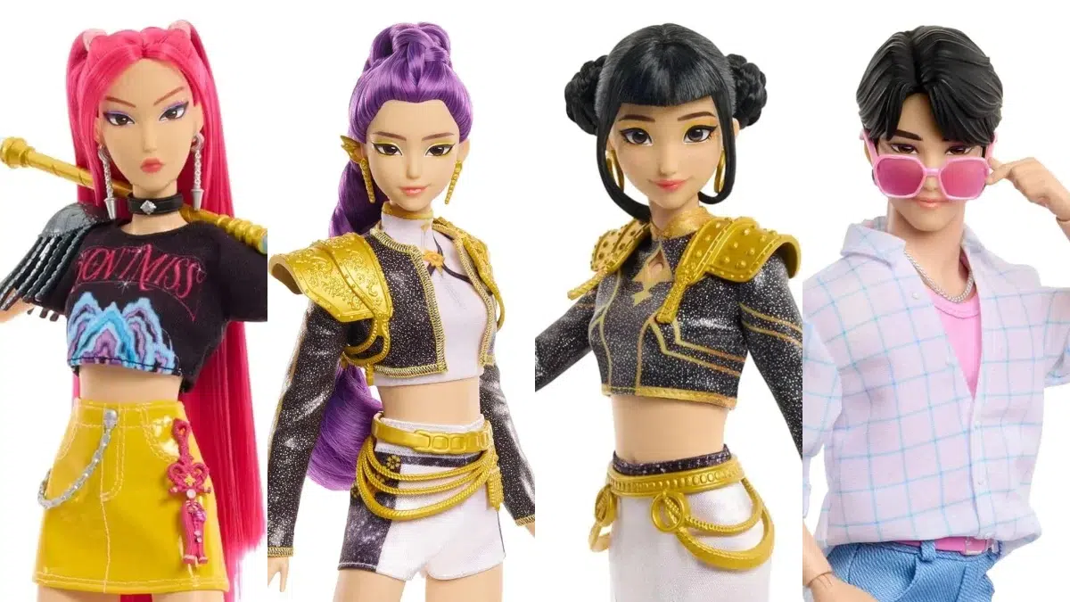 Las muñecas Mattel de K-Pop Demon Hunters