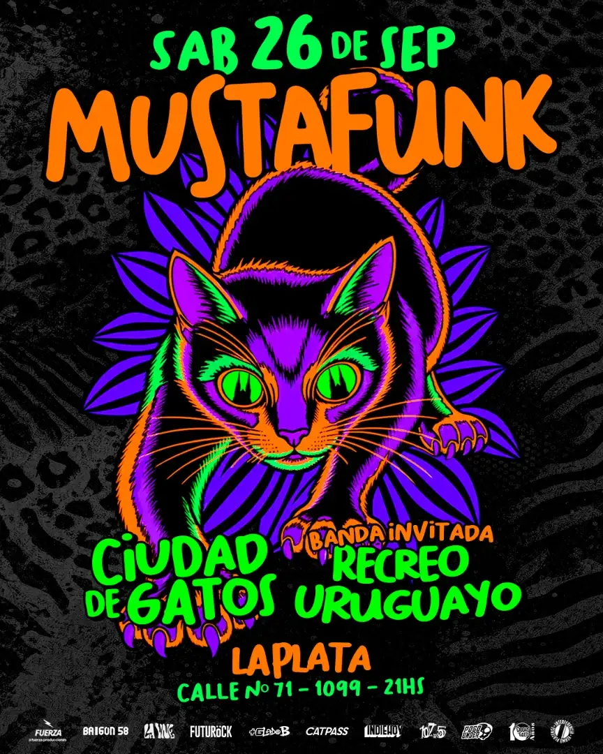 Mustafunk + Recreo Uruguayo en La Plata
