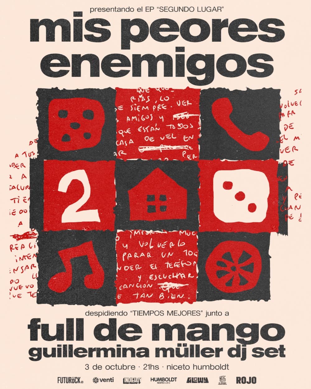 Mis Peores Enemigos + Full de Mango en Humboldt