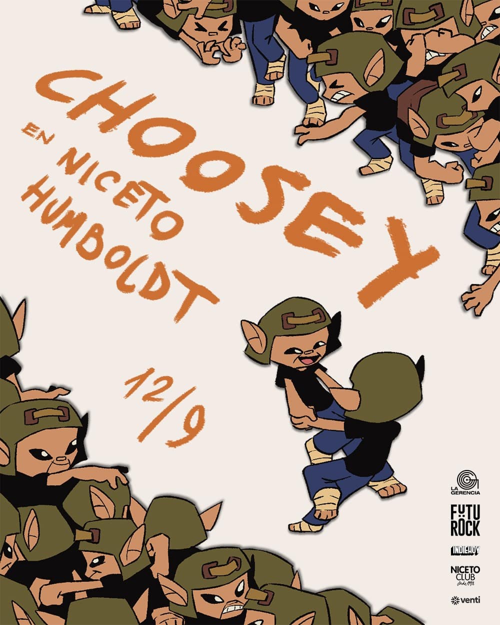 Choosey en Humboldt (Niceto Club)