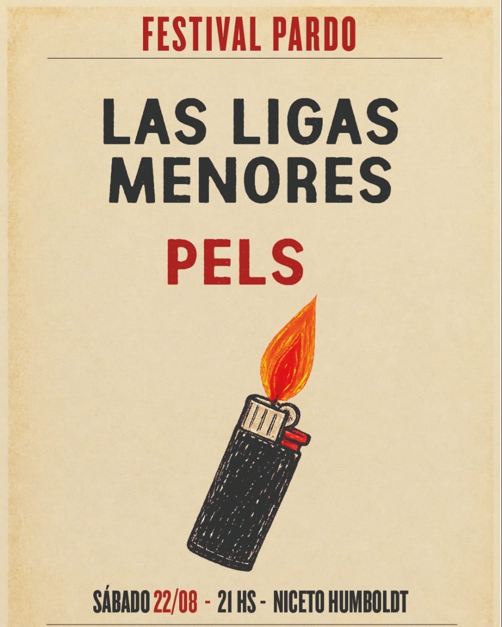 Festival Pardo: Las Ligas Menores y Pels en Humboldt (Niceto Club)