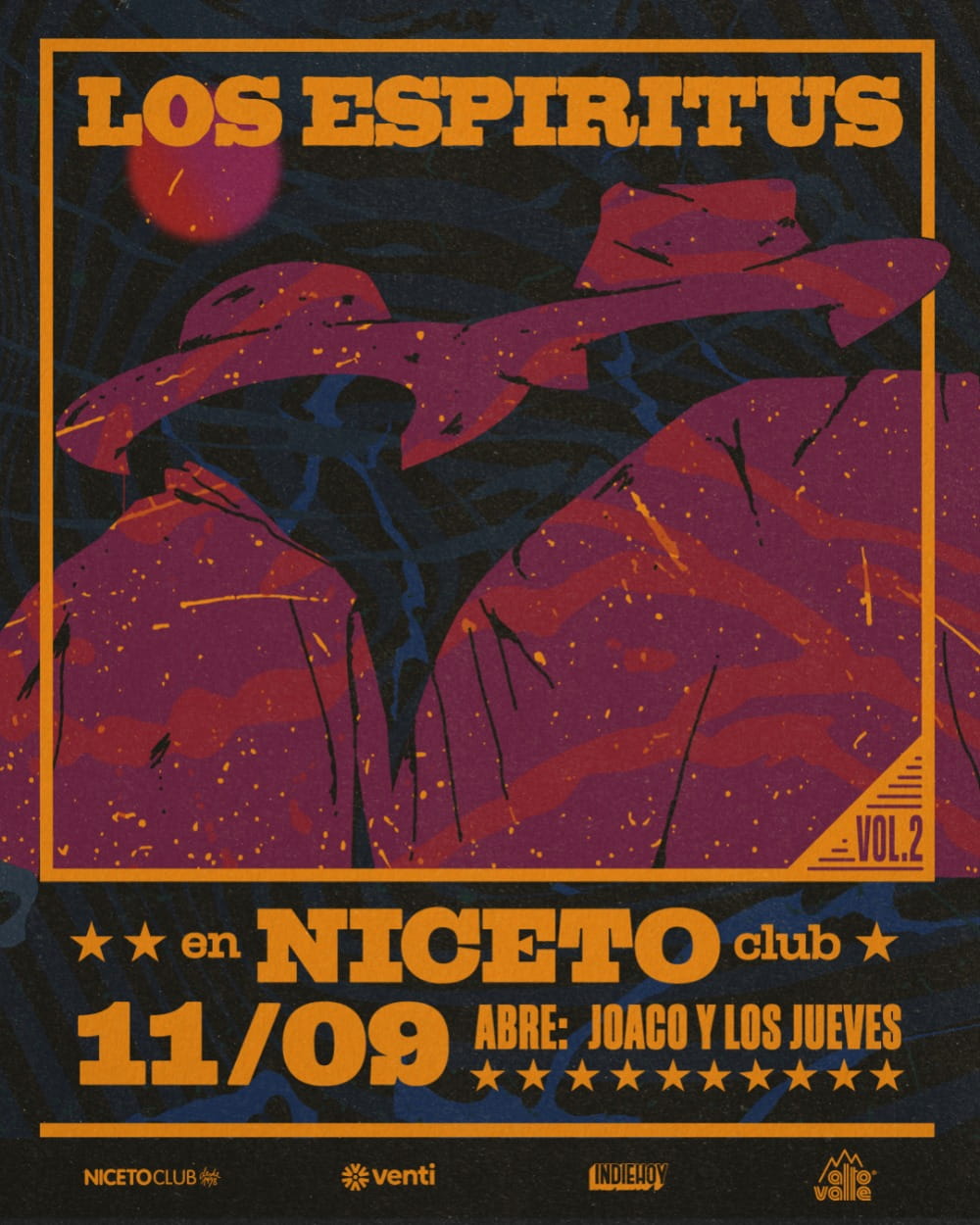Los Espíritus en Niceto Club