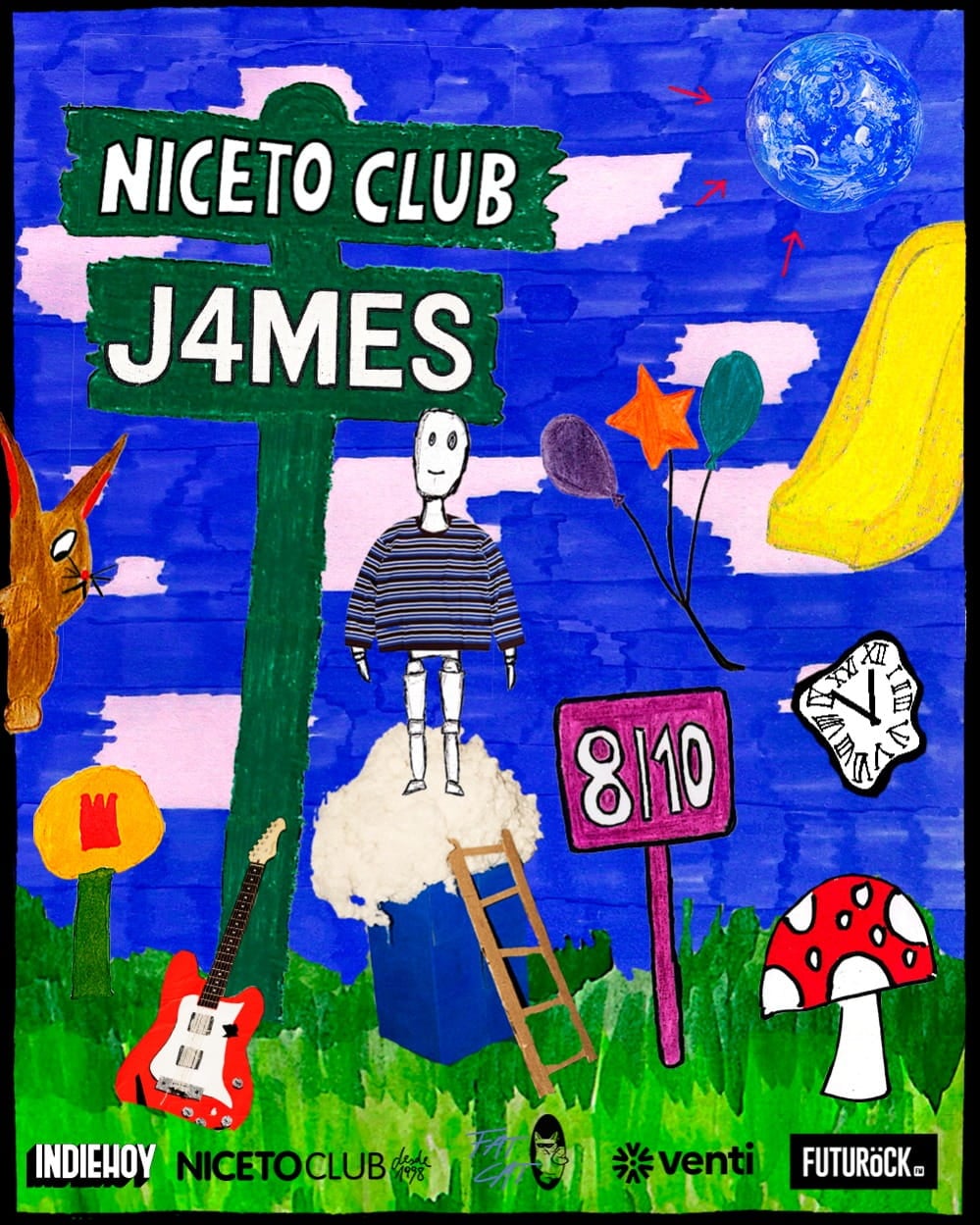 J4MES en Niceto Club