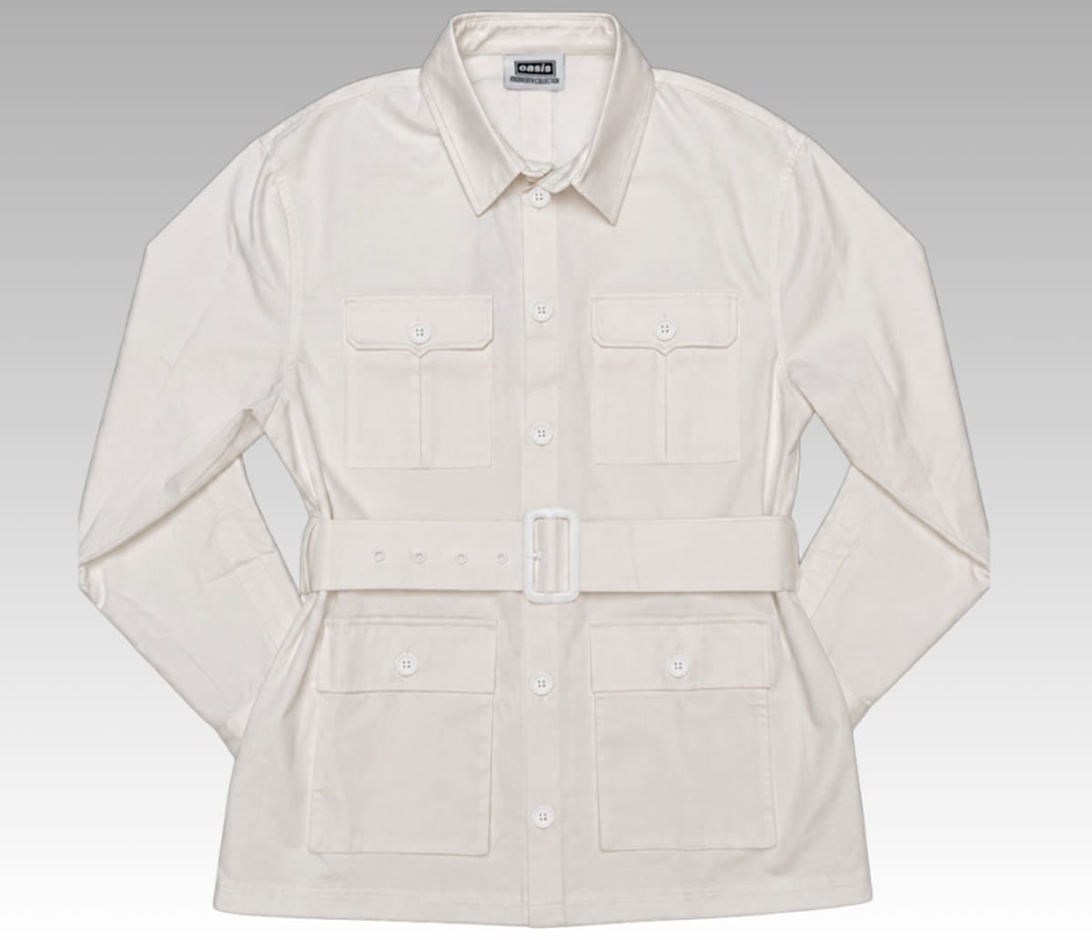 chaqueta estilo safari