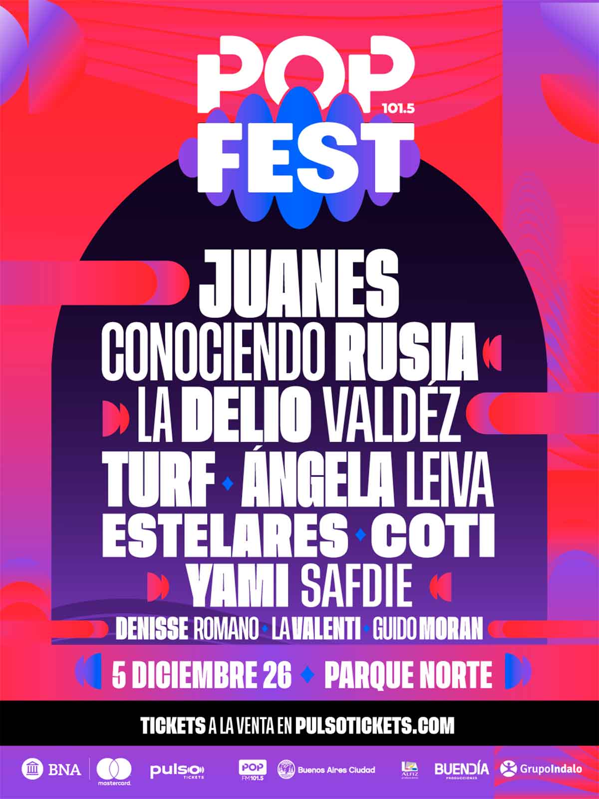 Popfest en Parque Norte