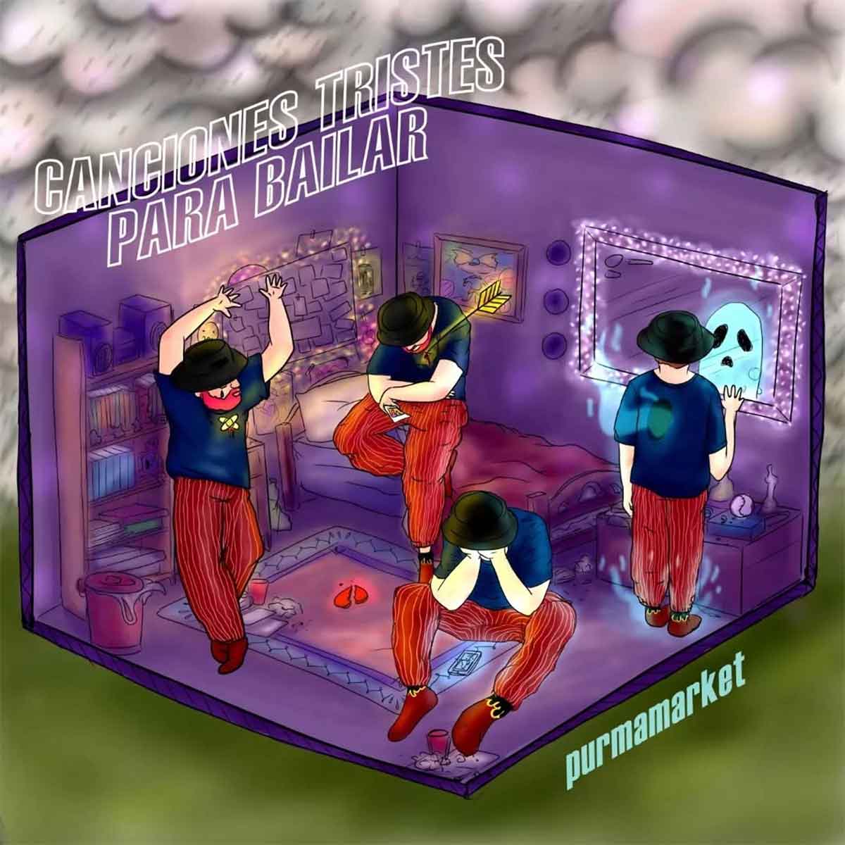 Tapa de Canciones tristes para bailar, EP de Purmamarket