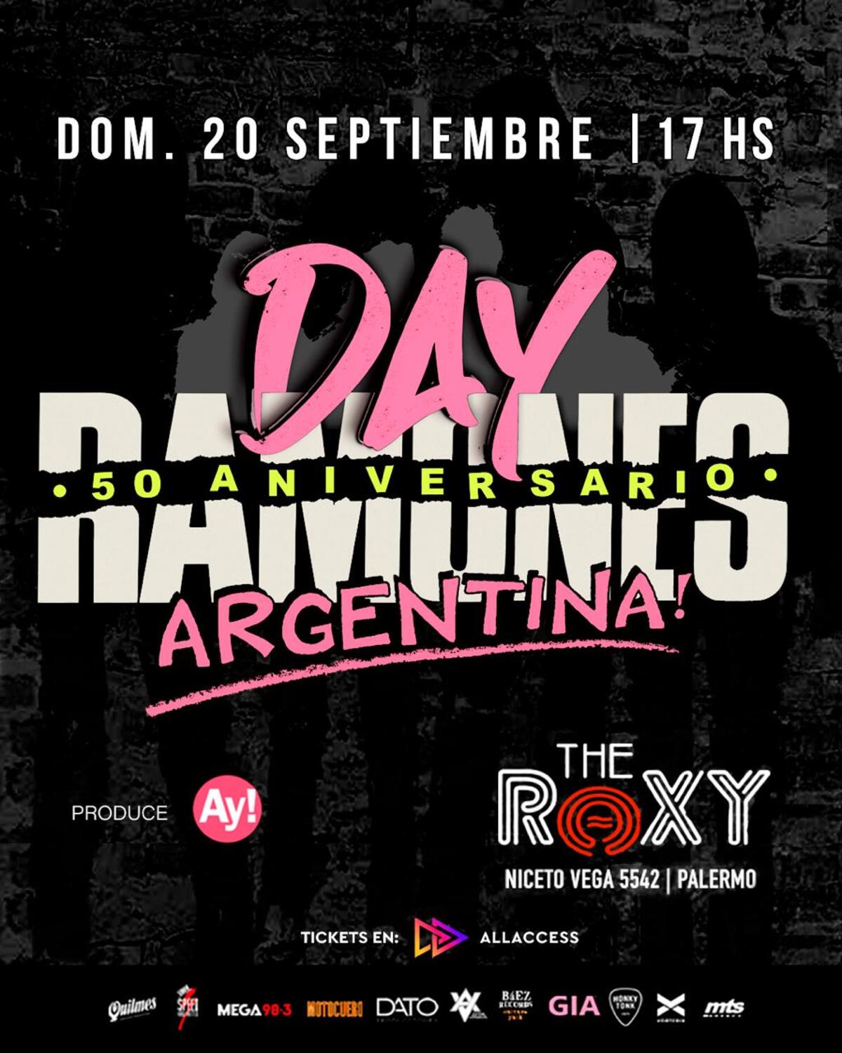 Ramones Day Argentina en The Roxy Live