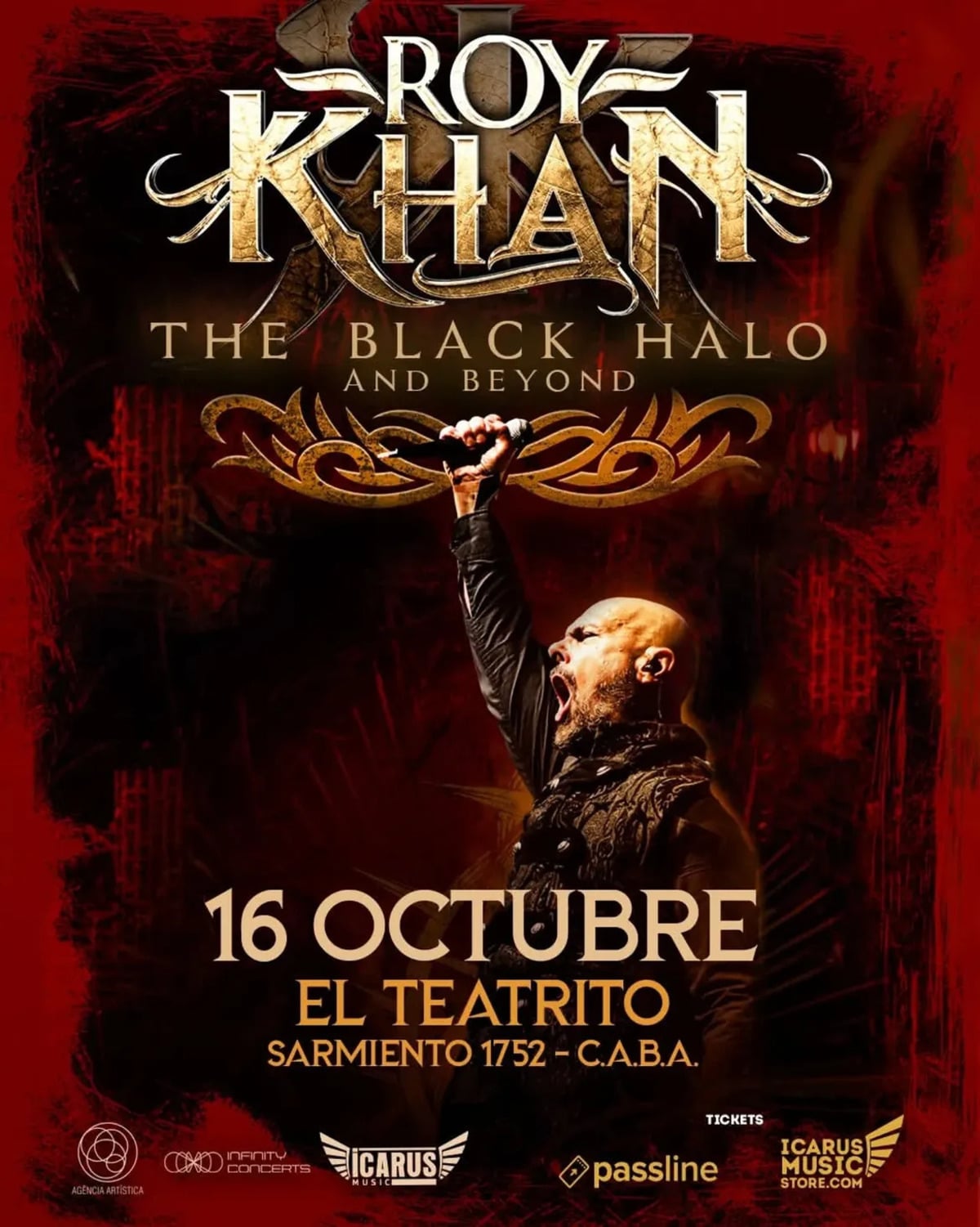 Roy Khan en Argentina