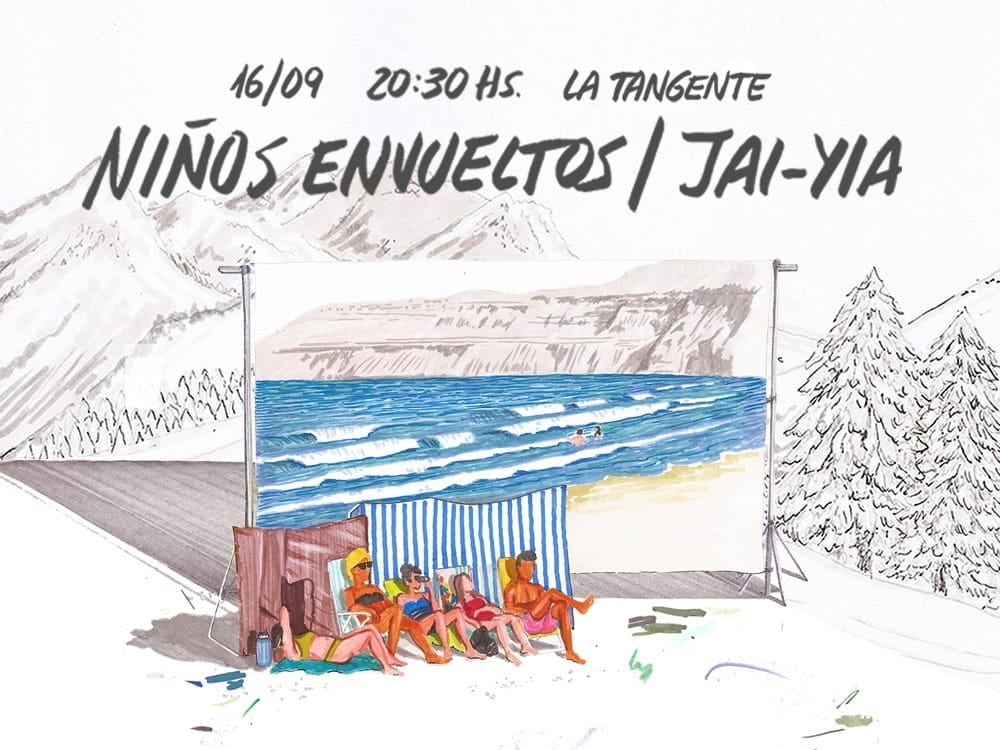 Niños Envueltos + Jai-Yia  en La Tangente