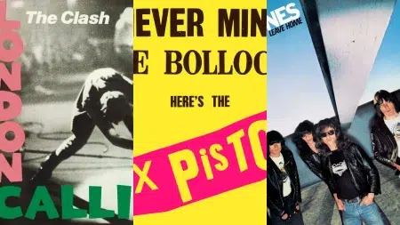 Los 10 mejores discos de punk rock de los años 70 según la crítica The Clash - London Calling (1979) / Sex Pistols - Never Mind the Bollocks, Here's the Sex Pistols (1977) / Ramones - Leave Home (1977)