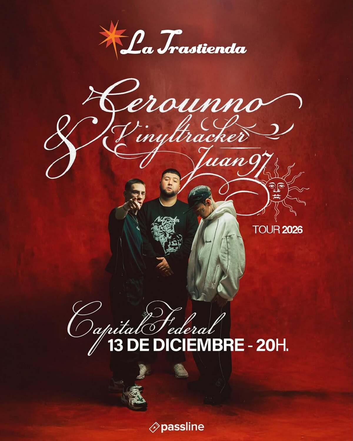 Cerounno, Vinyltracker y Juan 97 en La Trastienda