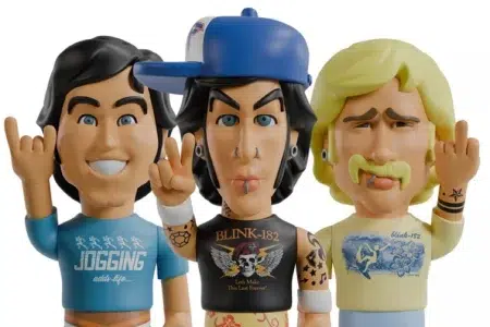 Encore Toy Co. lanzó una colección de muñecos de Blink-182 muñecos de Blink-182