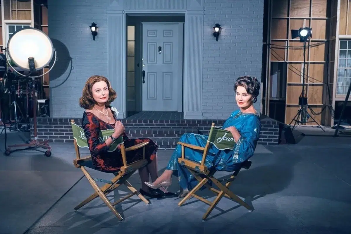 Susan Sarandon y Jessica Lange en Feud