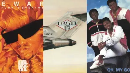Afrika Bambaataa - Beware (The Funk Is Everywhere) / Beastie Boys - Licensed to Ill / Doug E. Fresh & The Get Fresh Crew - Oh, My God!