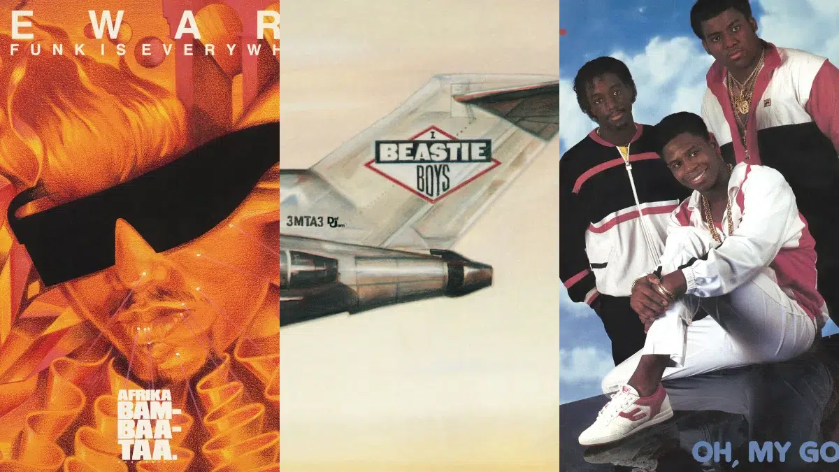Afrika Bambaataa - Beware (The Funk Is Everywhere) / Beastie Boys - Licensed to Ill / Doug E. Fresh & The Get Fresh Crew - Oh, My God!
