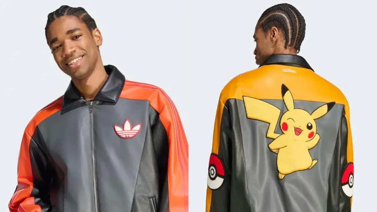 Adidas lanzó una colección de camperas inspirada en Pokémon