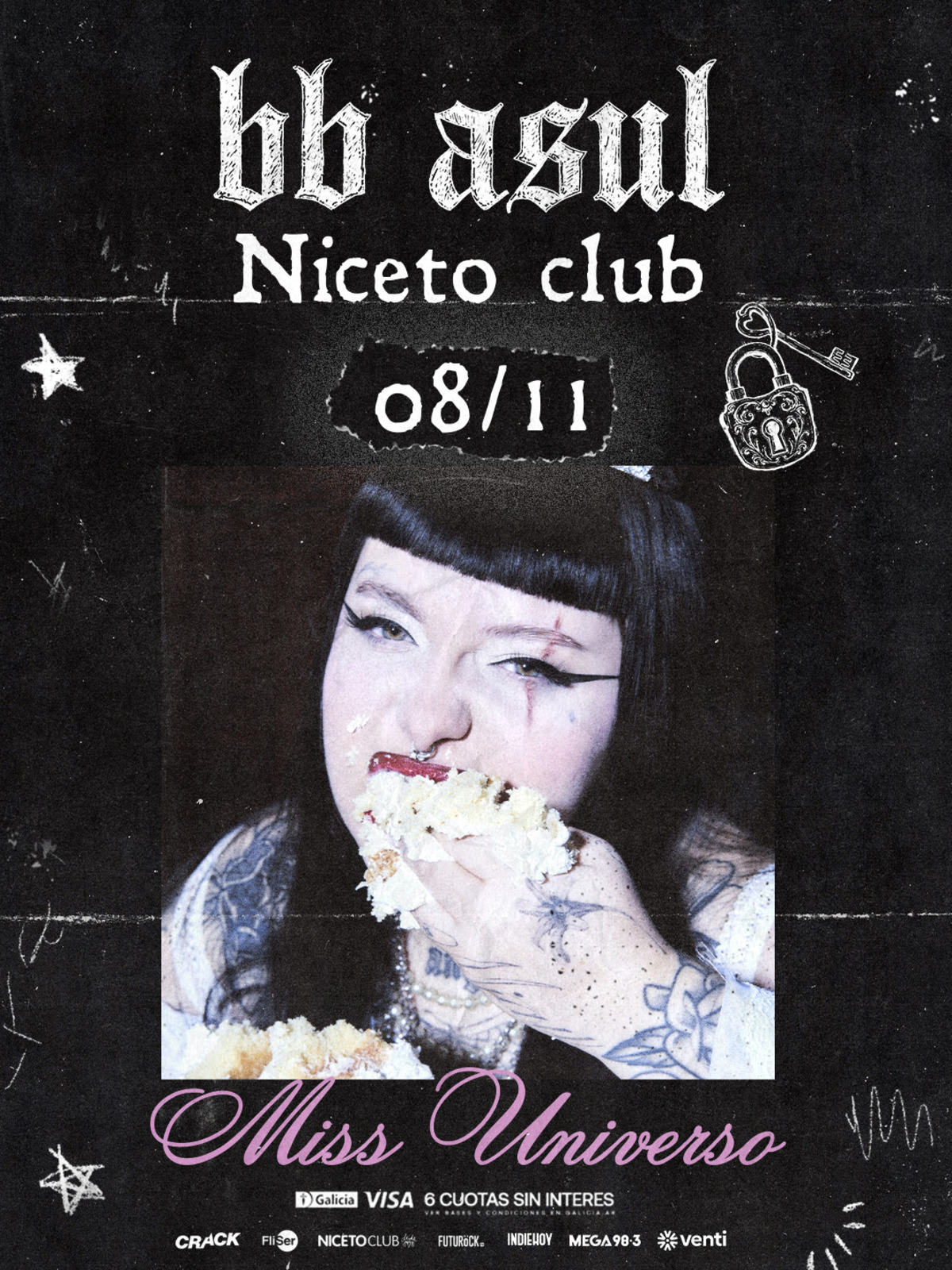 BB Asul en Niceto Club