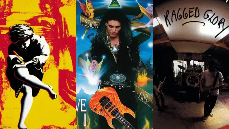 Guns N' Roses - Use Your Illusion I (1991) / Steve Vai - Passion and Warfare (1990) / Neil Young & Crazy Horse - Ragged Glory (1990)