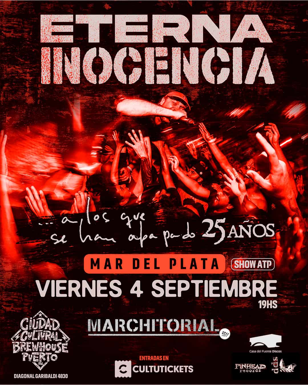 Eterna Inocencia en Mar del Plata