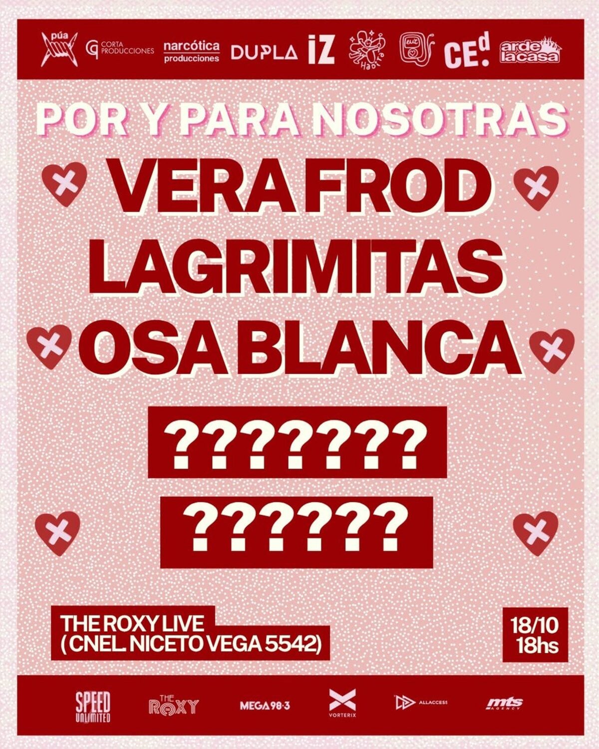 Festival Por y Para Nosotras en The Roxy Live
