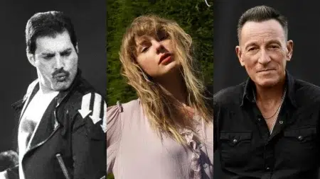 Freddie Mercury / Taylor Swift / Bruce Springsteen