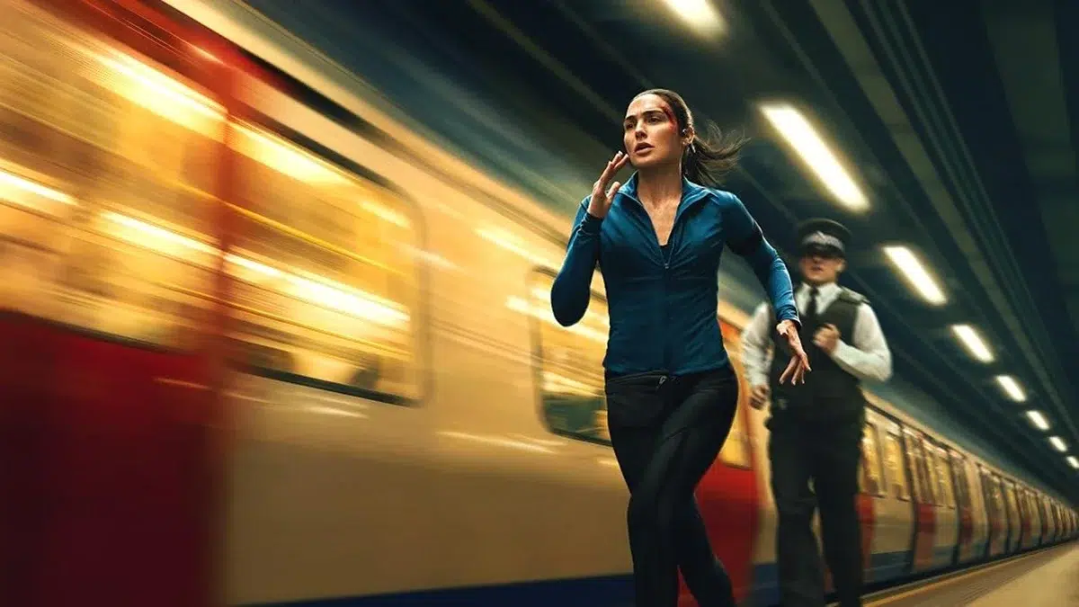 Gal Gadot en el póster de A la carrera (2026)