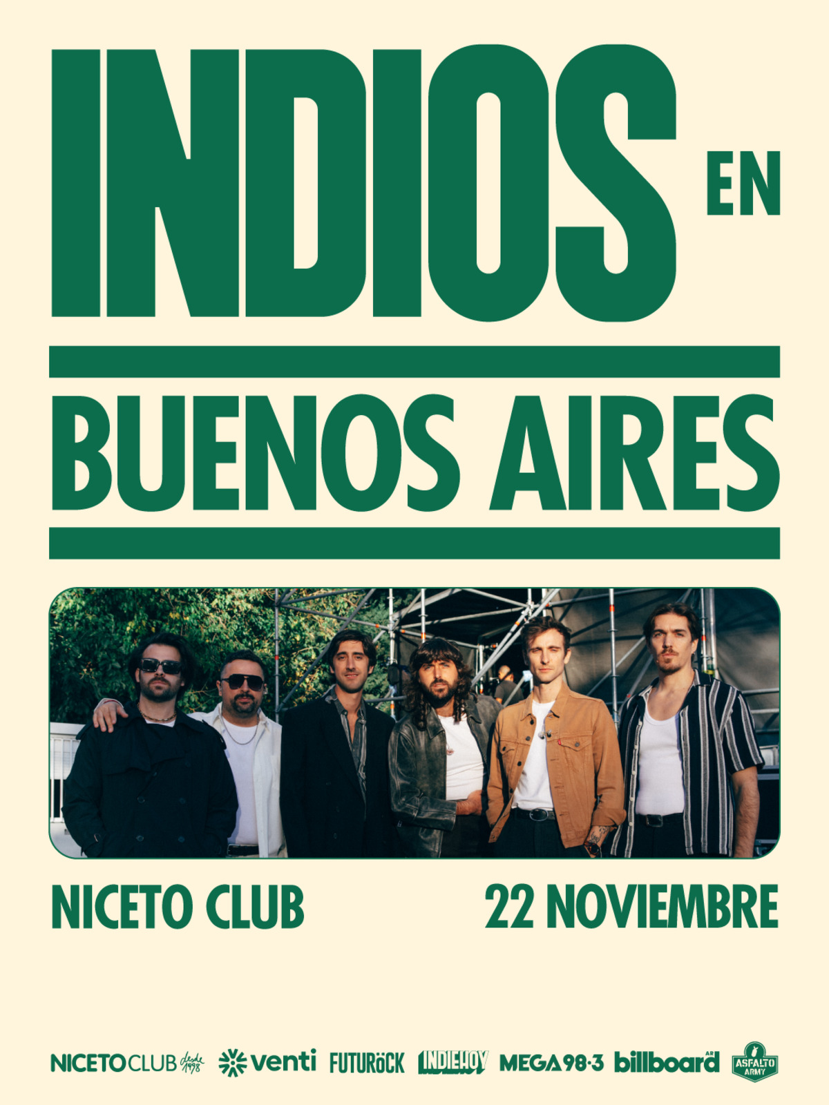 Indios en Niceto Club