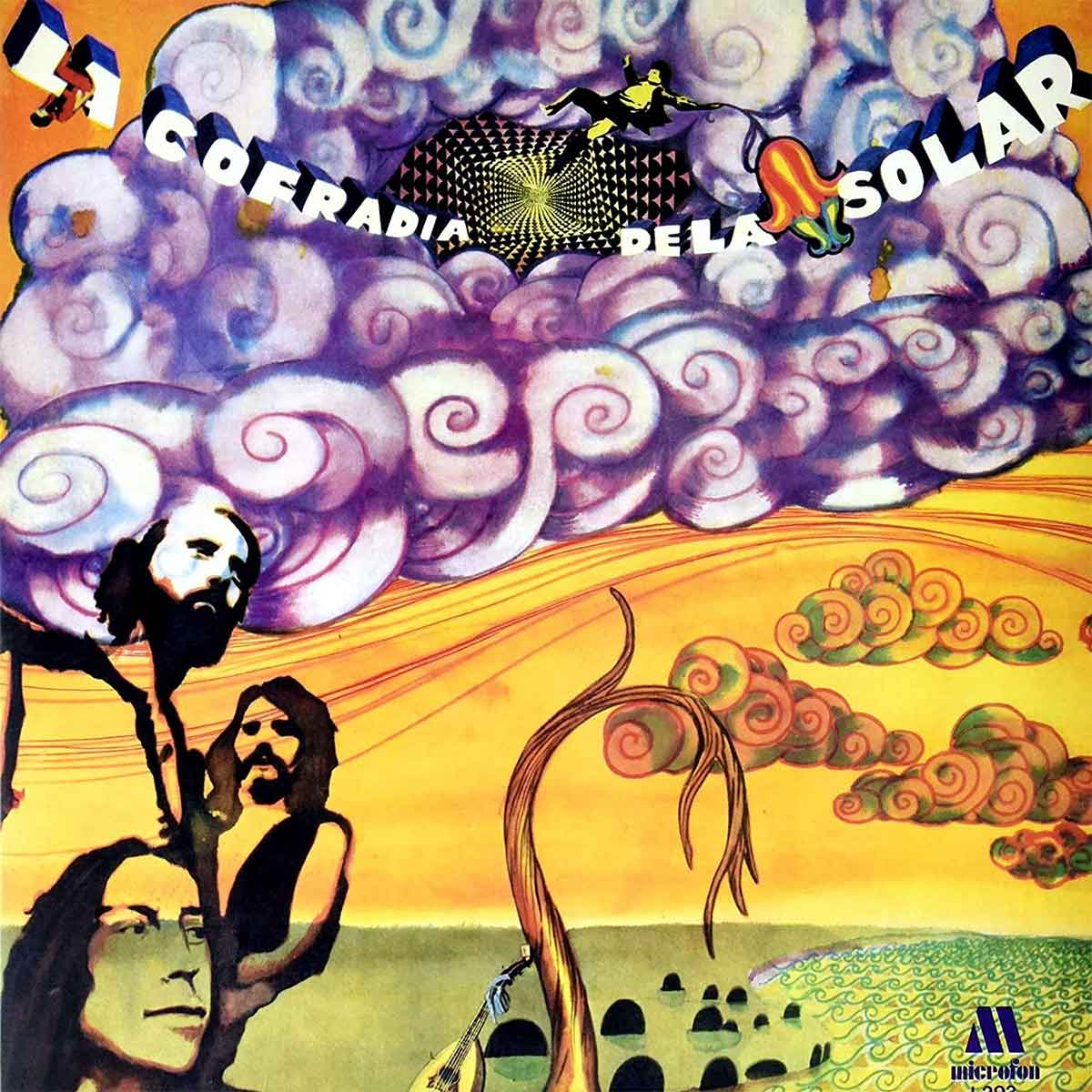 Tapa de La Cofradía de la Flor Solar, disco de La Cofradía de la Flor Solar