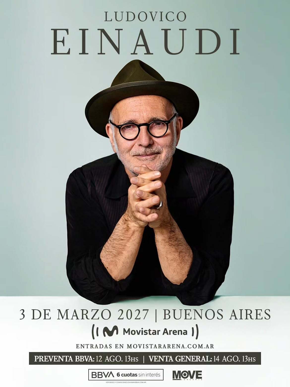 Ludovico Einaudi en Movistar Arena