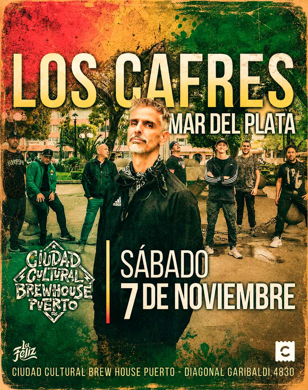 Los Cafres en Mar del Plata