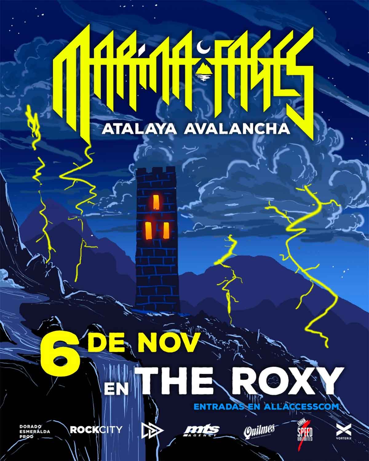 Marina Fages en The Roxy Live