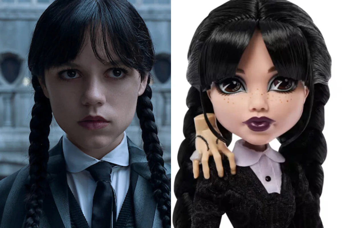 Mattel lanza muñecas inspiradas en los personajes de Wednesday