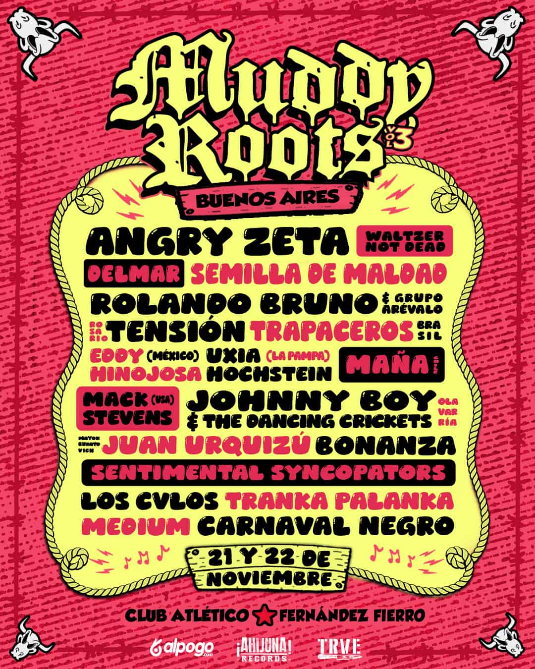 Muddy Roots Buenos Aires 2026 en CAFF