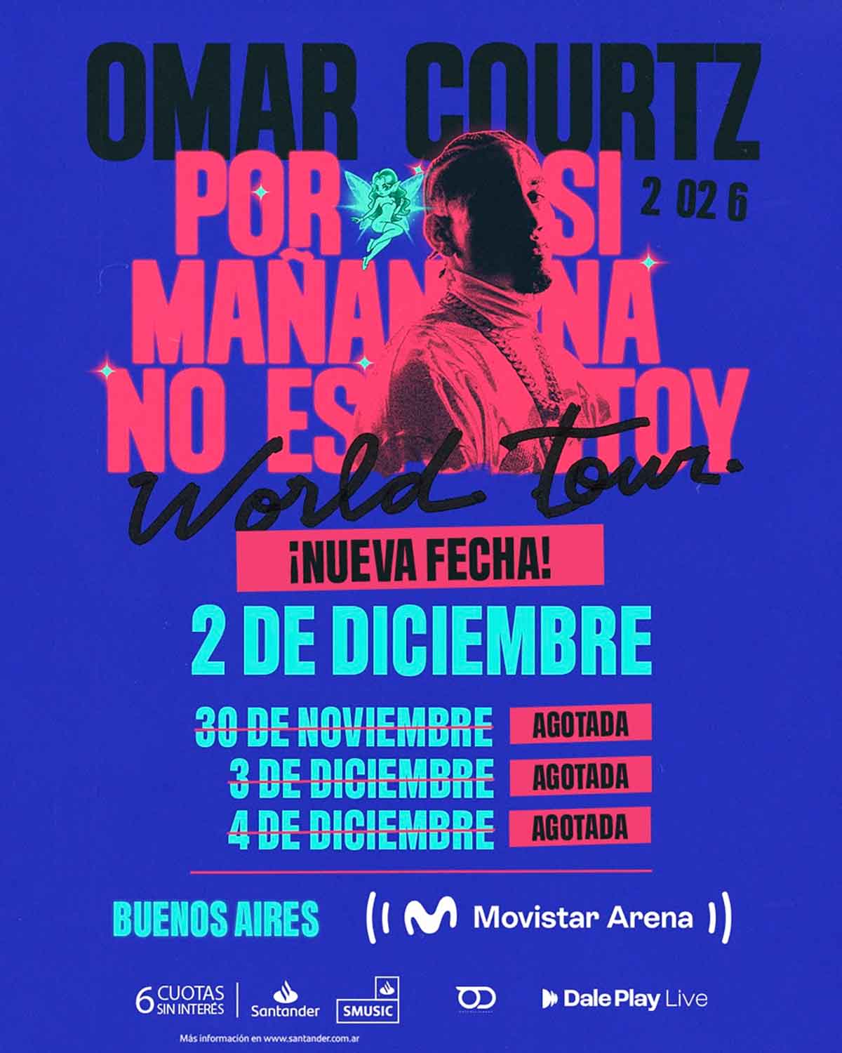 Omar Courtz en Argentina