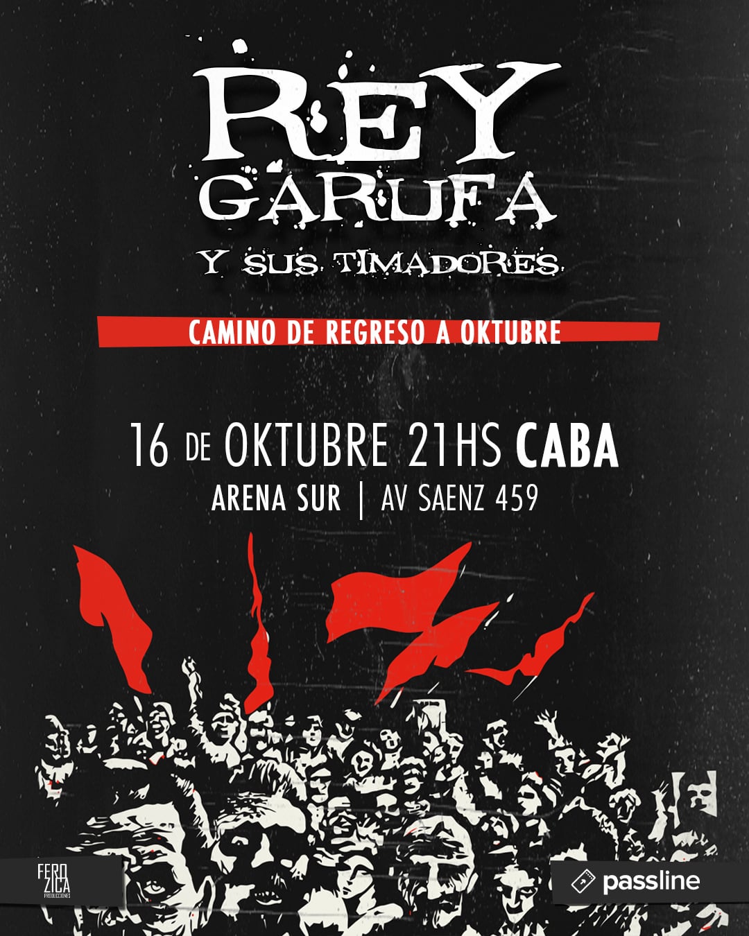 Rey Garufa en Arena Sur
