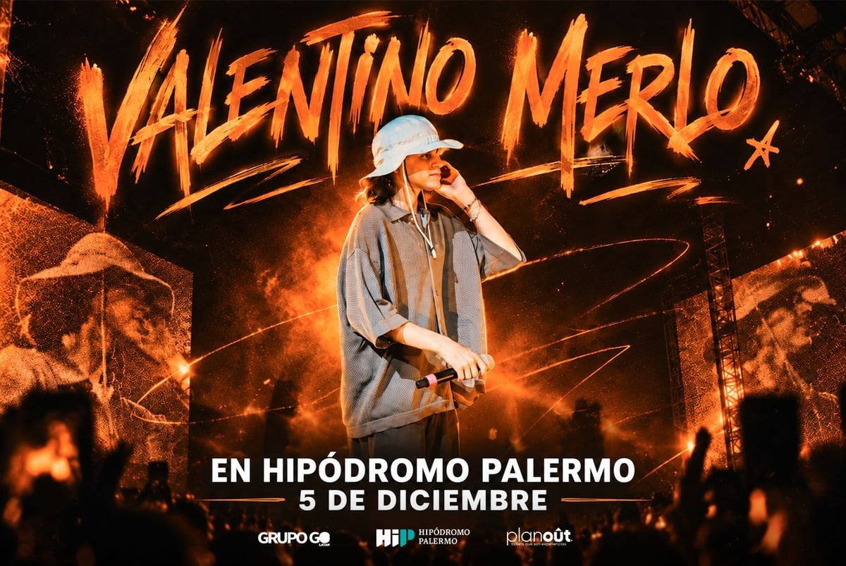 Valentino Merlo en Hipódromo de Palermo