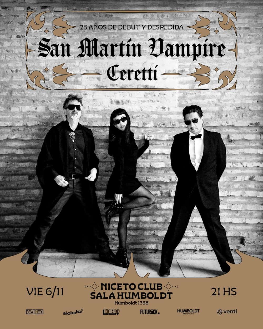 San Martín Vampire + Ceretti en Humboldt