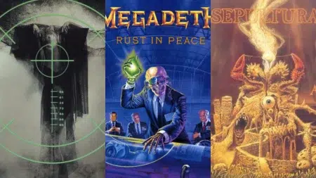Fear Of God - Within the Veil (1991) / Megadeth - Rust in Peace (1990) / Sepultura - Arise (1991)