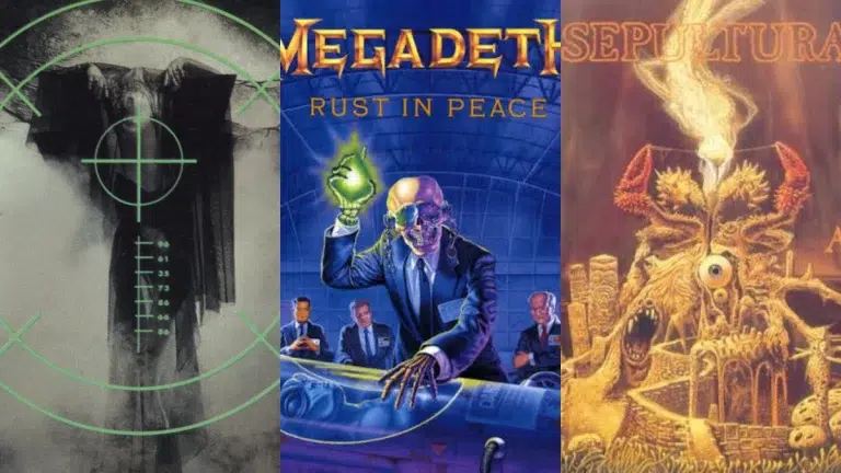 Fear Of God - Within the Veil (1991) / Megadeth - Rust in Peace (1990) / Sepultura - Arise (1991)