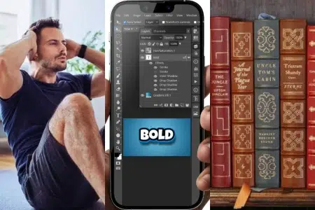 MuscleWiki / Photopea / Project Gutenberg