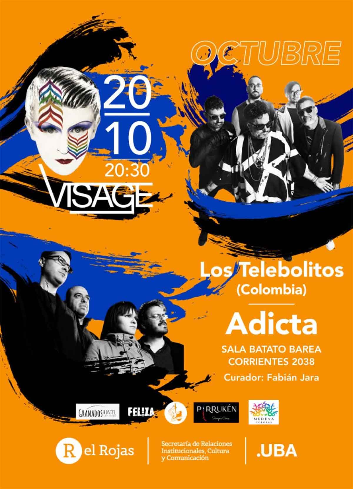 Adicta y Los Telebolitos en CC Rojas